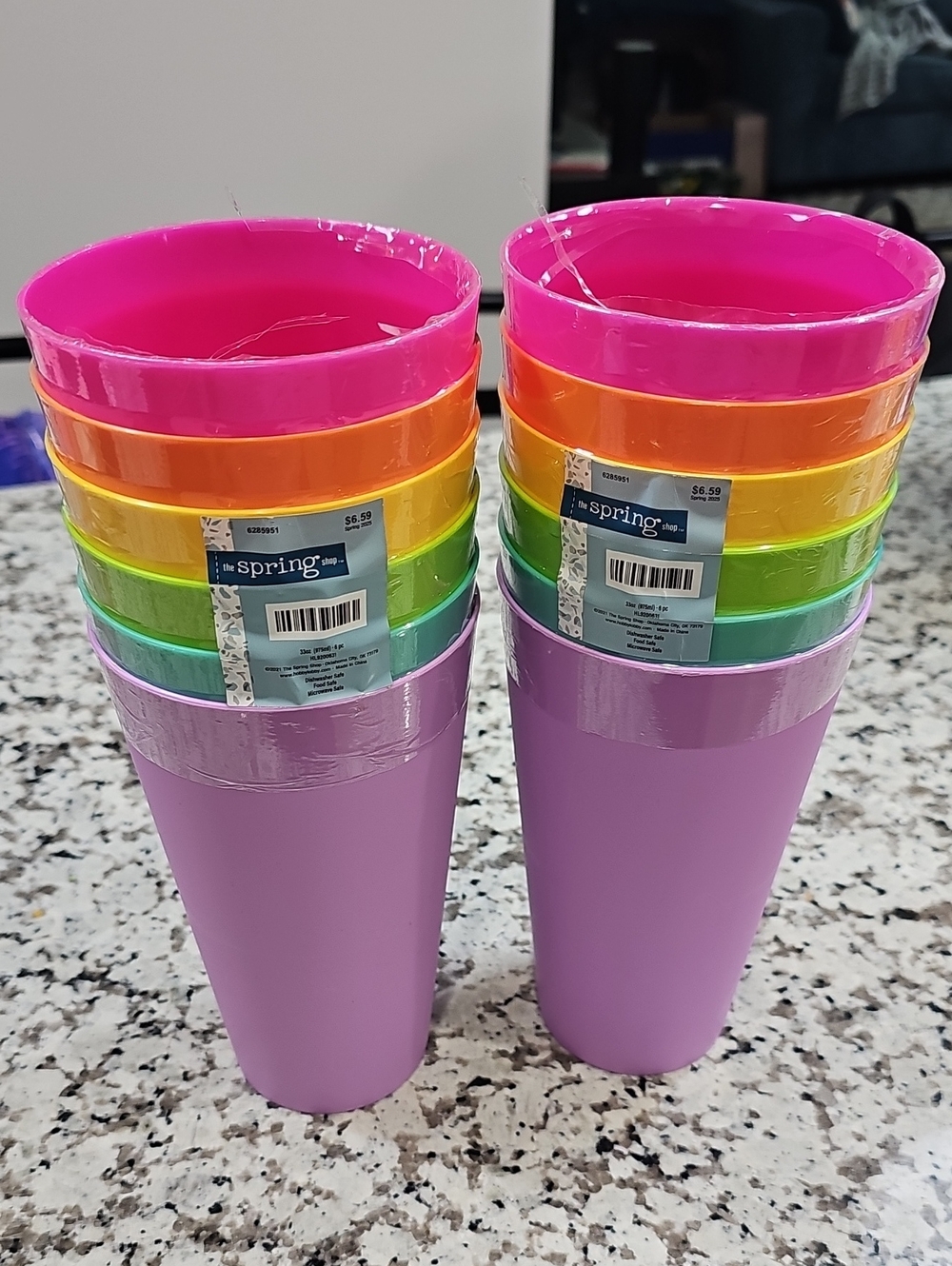 The Spring Shop Colored Tumblers